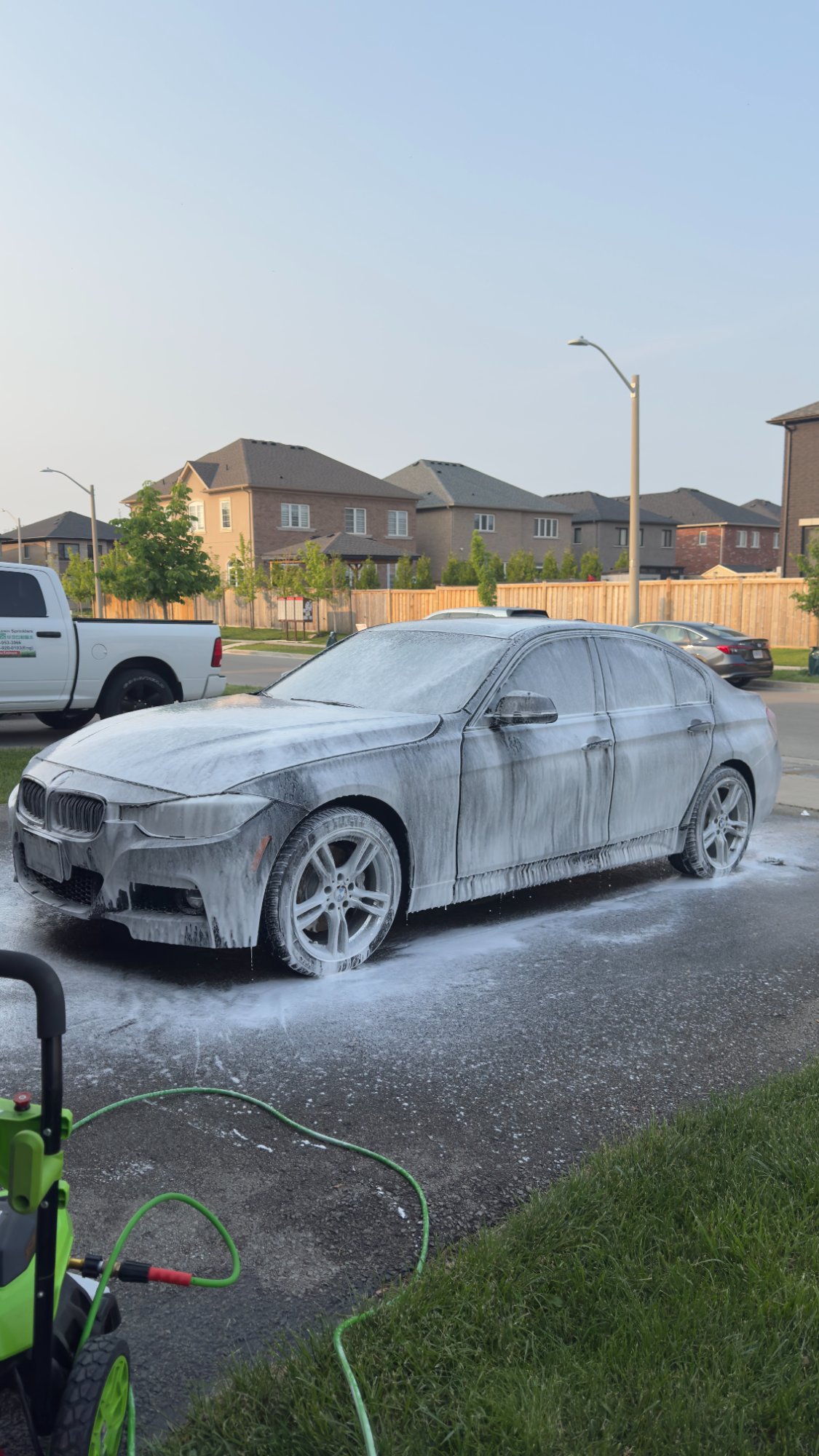 RSK Auto Detailing — BMW 3 Series exterior foam wash in Hamilton GTA