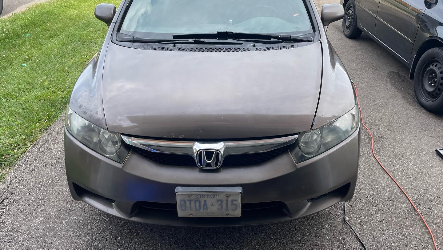 RSK Auto Detailing — Honda Civic exterior after detailing, clean glossy finish